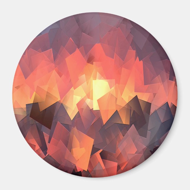 Solnedgång Roligt.... Magnet (Framsidan)