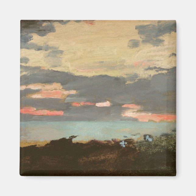 Solnedgång, Saco Bay Magnet (Framsidan)