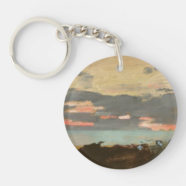 Solnedgång Saco fjärd (Framsidan)