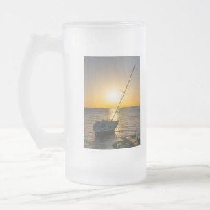 Solnedgång segelbåt Bukt Breeze Frosted Mugg