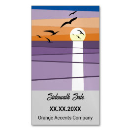 Solnedgång Sidepromenad Sale Magnet ・ Sommarmarkna