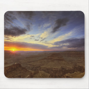 Solnedgång, södra kanten av Grand Canyon, Grand Musmatta