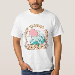 Solnedgång Solnedgång Repeat T-Shirt