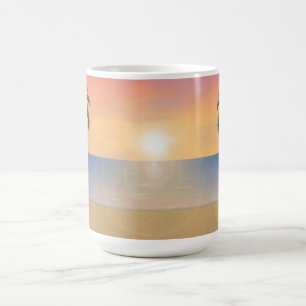 Solnedgång-/soluppgångstrandplats: Mugg