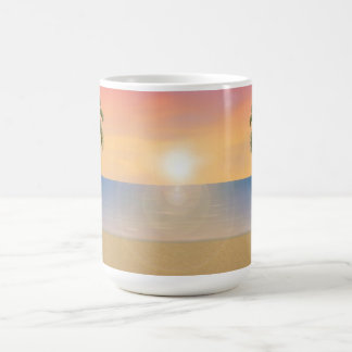 Solnedgång-/soluppgångstrandplats: Mugg