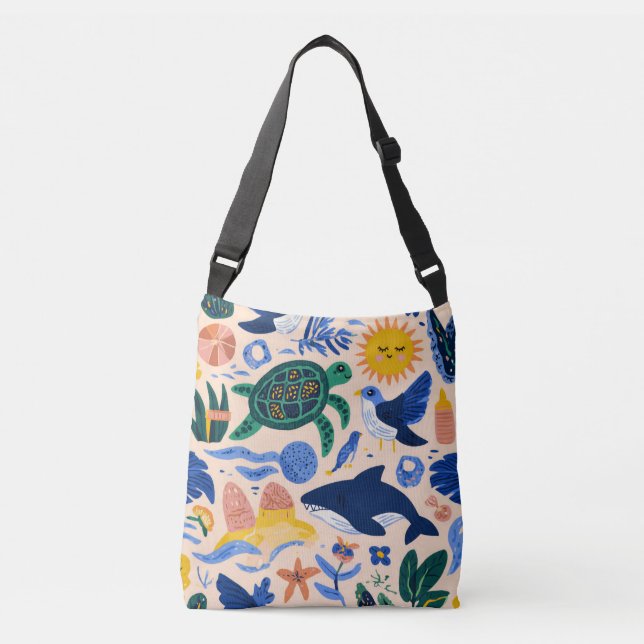 Solnedgång Strand Tote Väska Present (Framsida)
