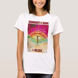 Solnedgång + SUP = BLISS T Shirt