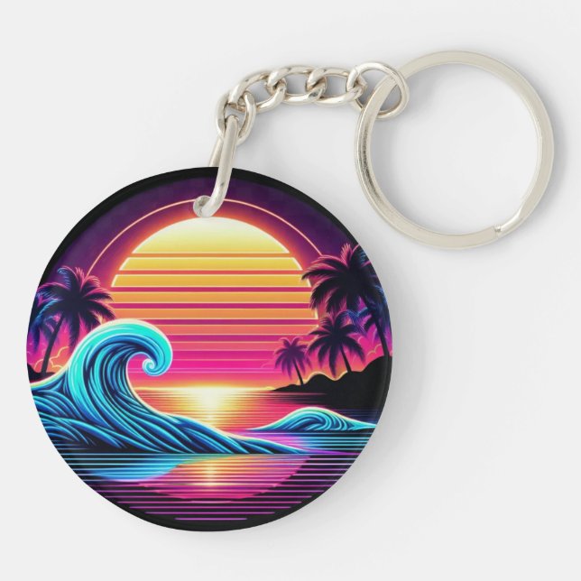 Solnedgång Surfa glöd (Baksidan)