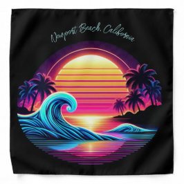 Solnedgång Surfa glöd Bandana