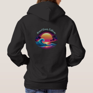 Solnedgång Surfa glöd T Shirt