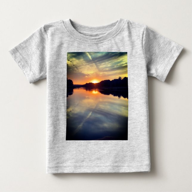 Solnedgång T Shirt (Framsida)