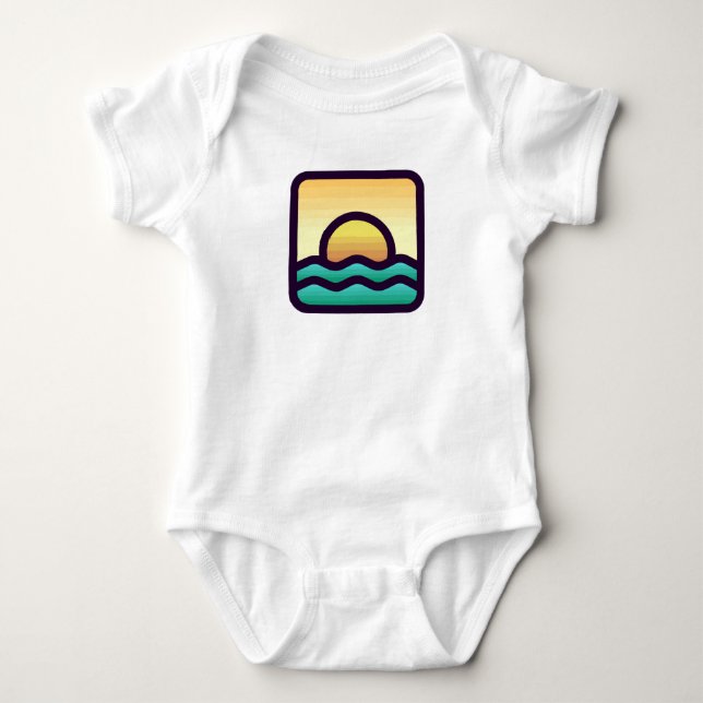 Solnedgång T Shirt (Framsida)