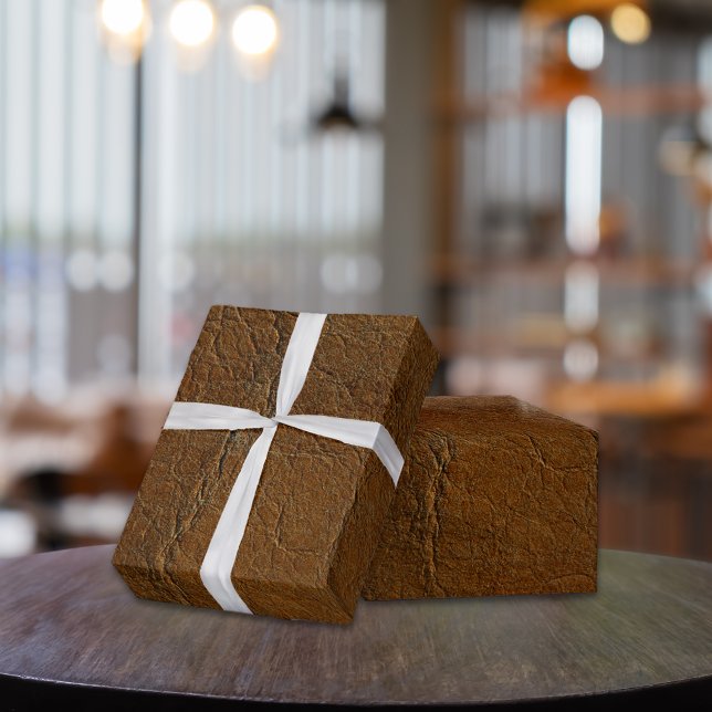 Solnedgång Tan-utseende på läder Presentpapper (Skapare uppladdad)