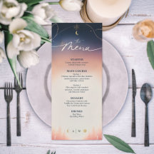 Solnedgång till Moonrise Flat Menu