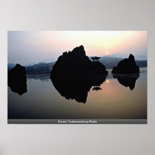 Solnedgång, Todamsambong Peaks Poster