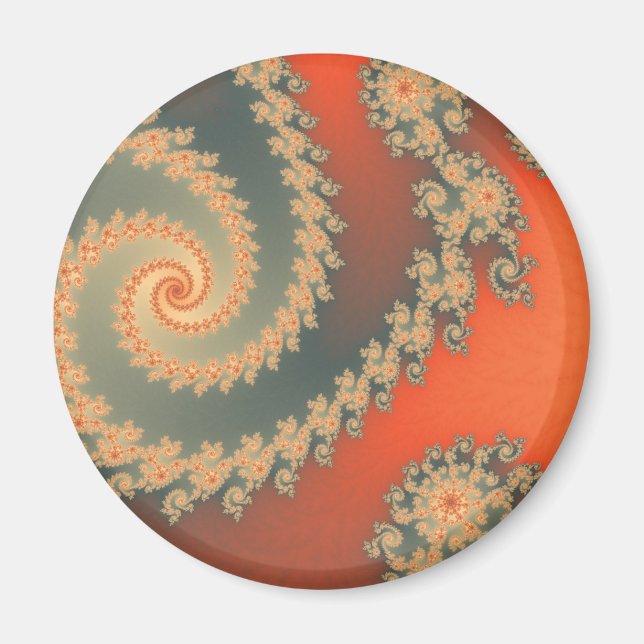 Solnedgång Tunga Magnet (Framsidan)