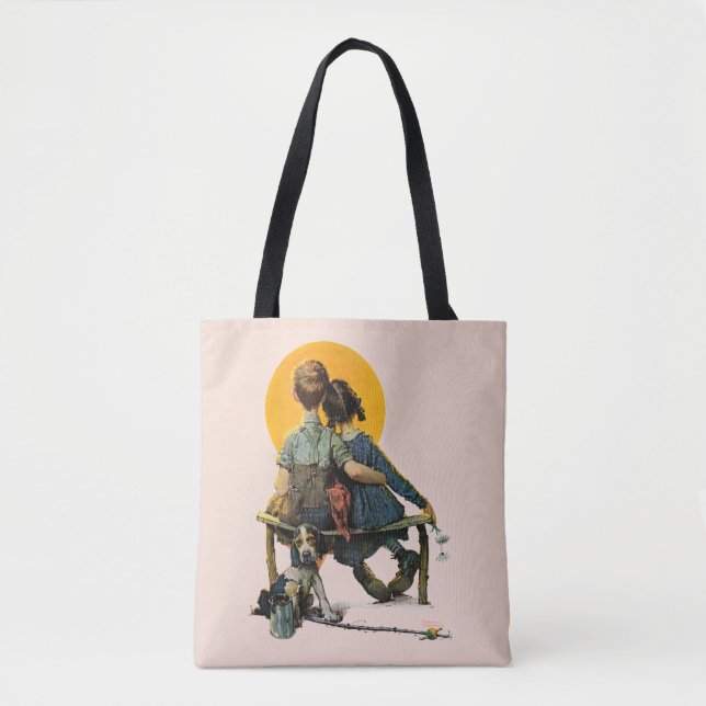 Solnedgång Tygkasse (Framsida)