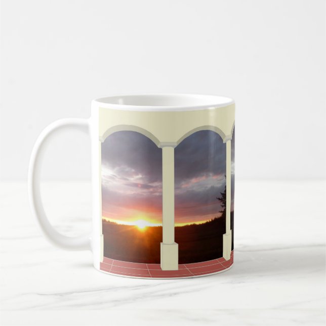 Solnedgång under Arch Mugg (Vänster)