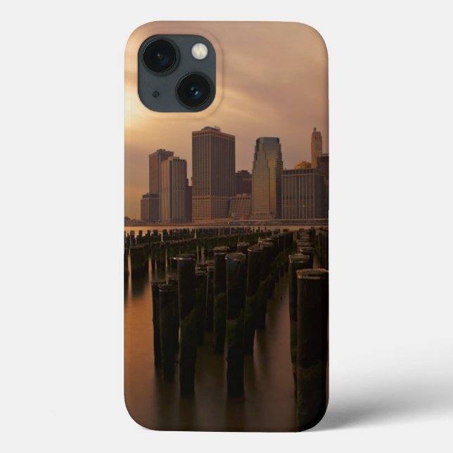 Solnedgång under stormiga himlar över Öster (Baksida)