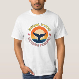 Solnedgång Valhales Serenitet T Shirt