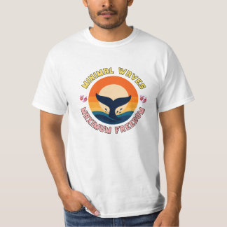 Solnedgång Valhales Serenitet T Shirt