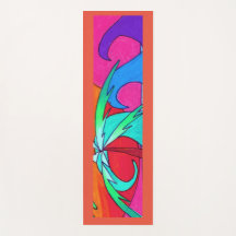 Solnedgång vid Beach Yoga Mat