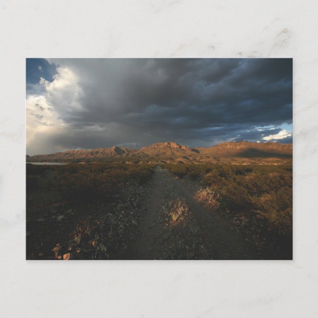 ’Solnedgång vid Eagle Point’ Vykort (Framsida)