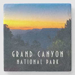 Solnedgång vid Grand Canyon Stone Underlägg