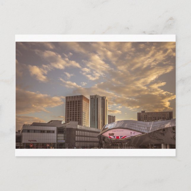 Solnedgång vid Grand Central Central Vykort (Framsida)