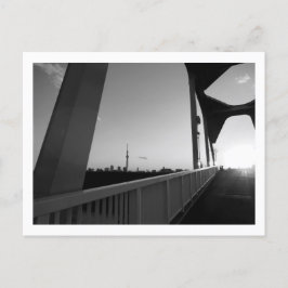 Solnedgång vid Horikirihinan Bridge: Tokyo Postcar Vykort
