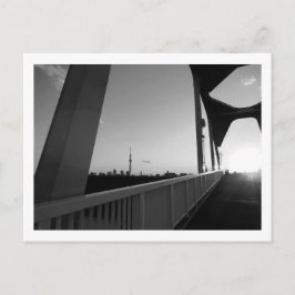 Solnedgång vid Horikirihinan Bridge: Tokyo Postcar Vykort