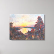 Solnedgång vid Kusten (av Kimon Loghi)