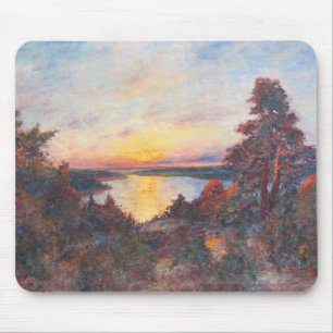 Solnedgång vid Kusten (av Kimon Loghi) Musmatta