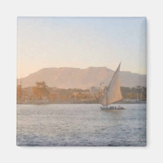 Solnedgång vid Luxor Magnet (Framsidan)