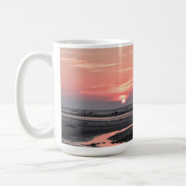 Solnedgång vid Mayblommobanker Kaffemugg
