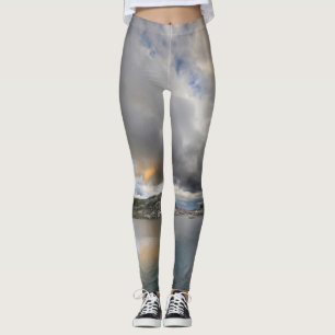 Solnedgång vid Mitten Nydiver Sjö - Sierra Leggings