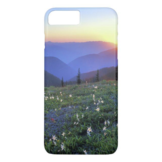 Solnedgång vid Obstruciton Point, Olympic NP, WA,  Case-Mate iPhone Skal (Baksida)