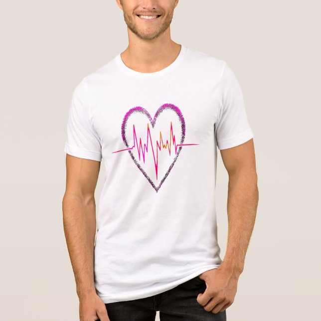 Solnedgång vid paradisavacation t shirt (Framsida)