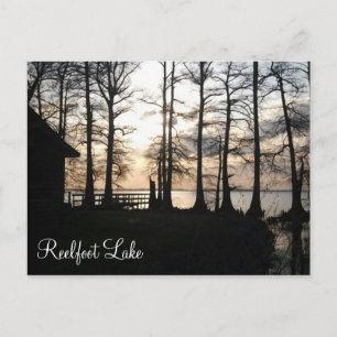 Solnedgång vid Reelfoot Vykort