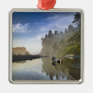 Solnedgång vid Ruby Beach, Olympic National Park, Julgransprydnad Metall