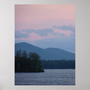 Solnedgång vid Sjö 3 Poster