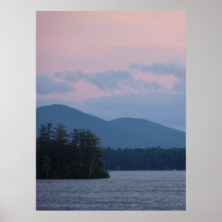 Solnedgång vid Sjö 3 Poster