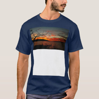 Solnedgång vid Sjö T Shirt