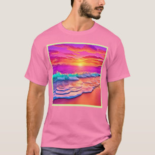 Solnedgång - Vinkar utformning T Shirt