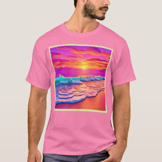 Solnedgång - Vinkar utformning T Shirt