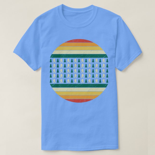 Solnedgång Vintage T Shirt (Design framsida)