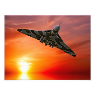 Solnedgång Vulcan Fototryck