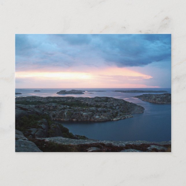Solnedgång Vykort (Framsida)