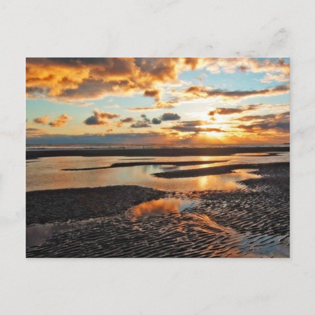 solnedgång vykort (Framsida)