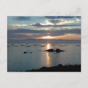 Solnedgång Vykort